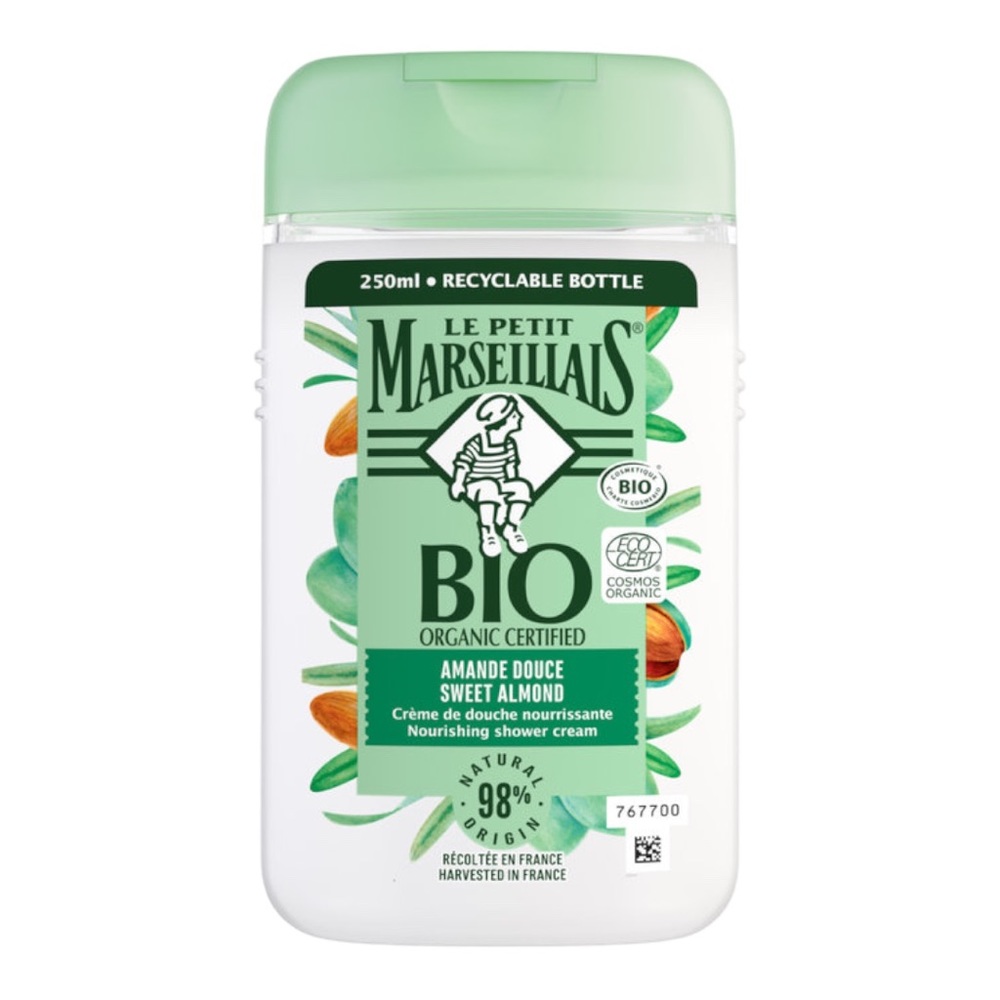 LE PETIT MARSEILLAIS ORGANIC SWEET ALMOND SHOWER GEL 250ML - NEW, PLS READ!